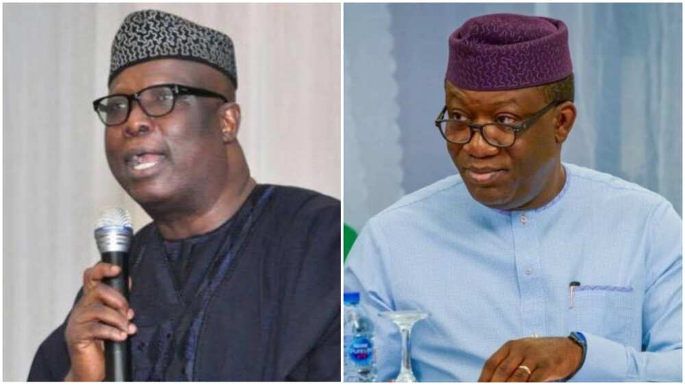 APC crisis: I did not take Giadom to see Buhari - Fayemi debunks report