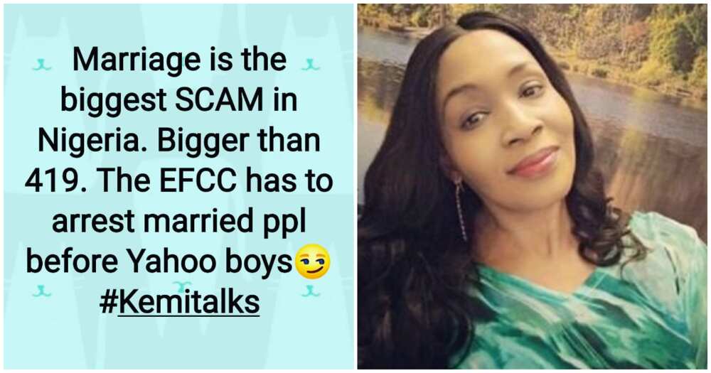 Marriage is the biggest scam in Nigeria - Journalist Kemi Olunloyo fumes