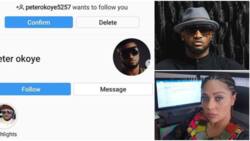 Peter Okoye slams scammers who use his photo to defraud people, wife reacts (photos)