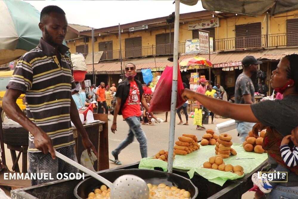 Puff-puff seller shares his life journey Puff-puff seller shares his life journey