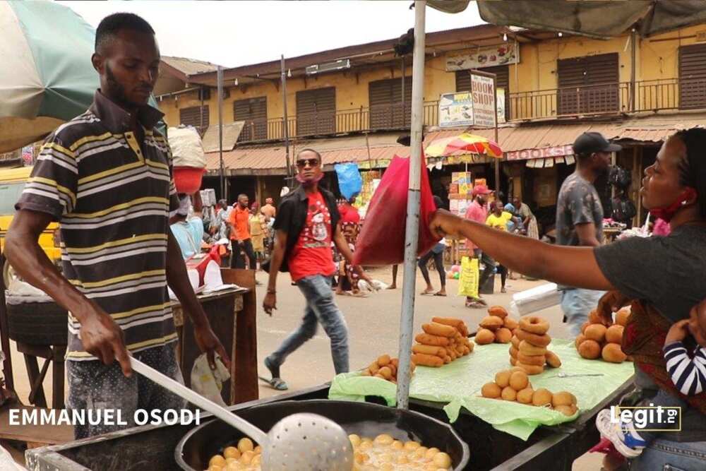 Puff-puff seller shares his life journey