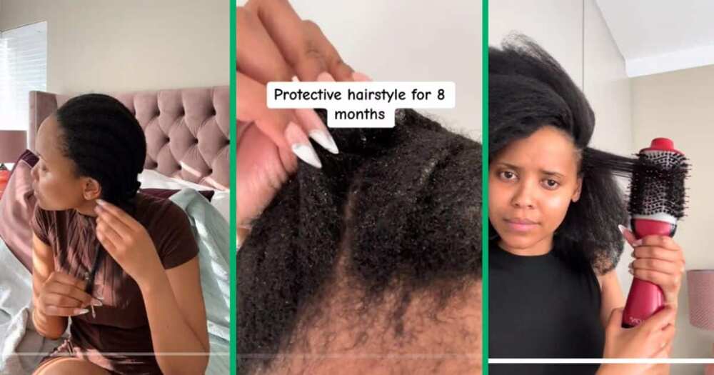 Protective Hairstyle in for 8 Months