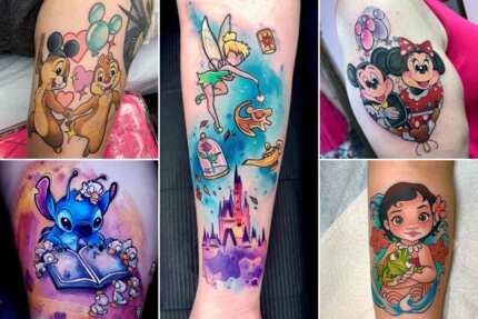 70+ best Disney tattoos: great ink ideas for you and your friends ...