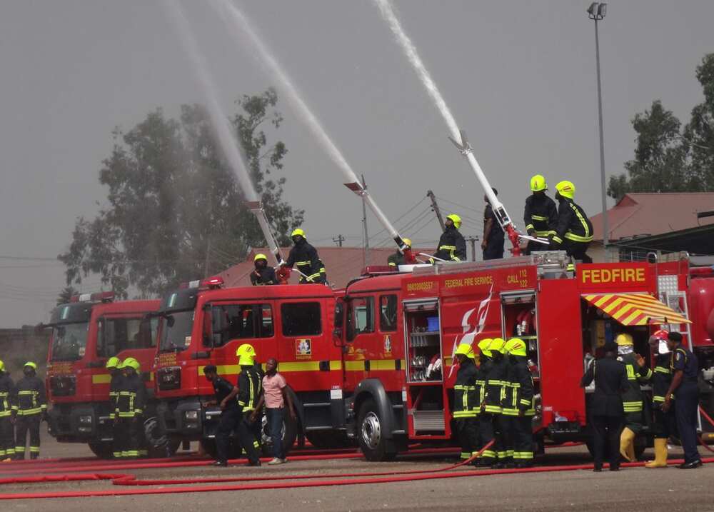 Fire guts INEC office as 7 feared injured in gas explosion