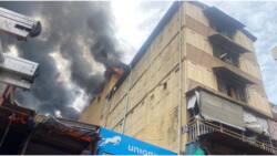 BREAKING: Apprehension as fire razes popular Lagos Market