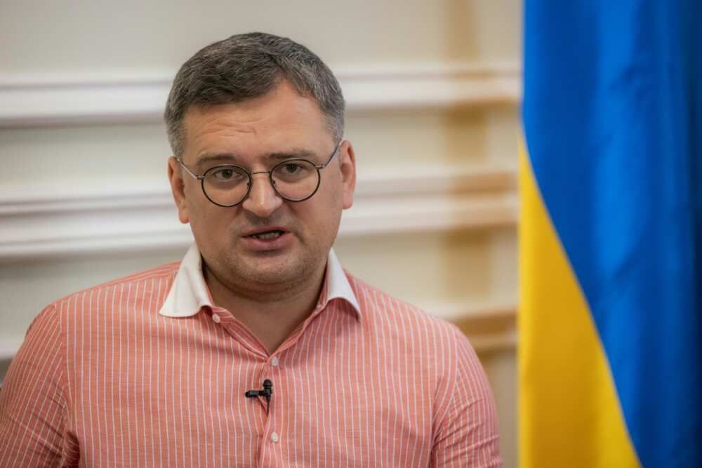 Ukrainian Foreign Minister Dmytro Kuleba denied feeling pressure to show quick military gains