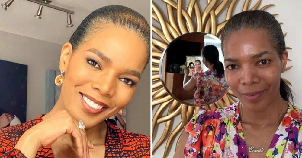 Connie Ferguson is ecstatic after bagging the Favourite Personality award Connie Ferguson is ecstatic after bagging the Favourite Personality award