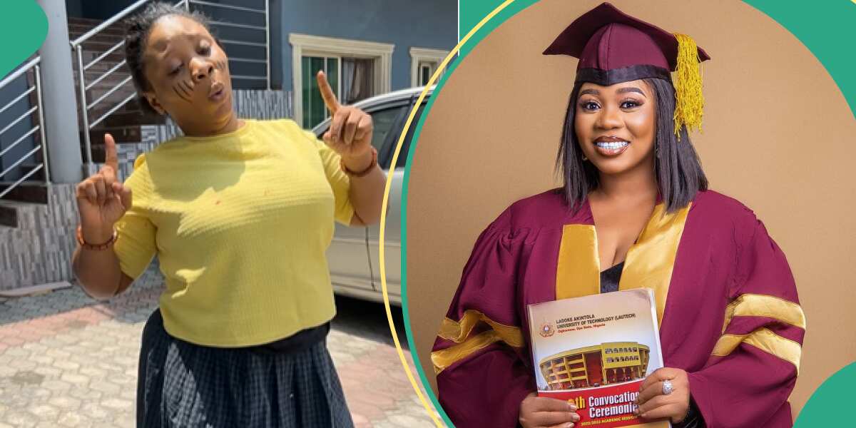 Efiko in the building! Wumi Toriola celebrates as she bags a post graduate degree