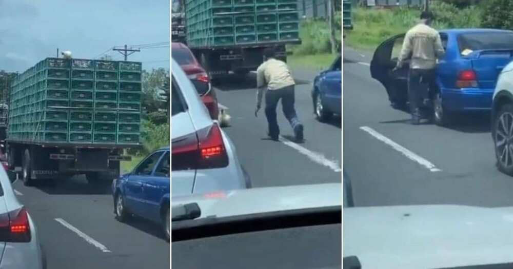 Nando's hilariously reacts to video of man stealing chicken in traffic