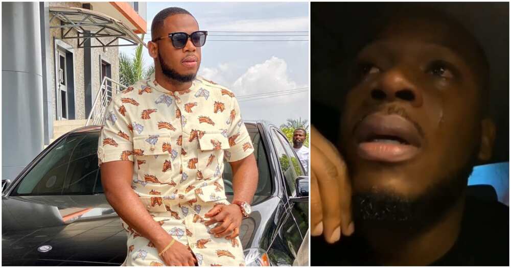 BBNaija's Frodd tears up after witnessing Laycon's birthday celebration (video)