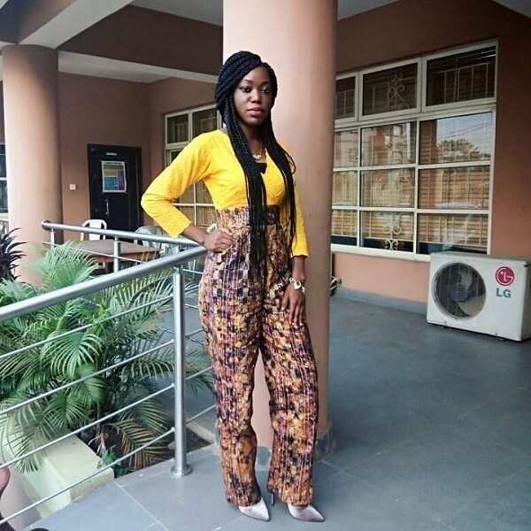 Adire styles for ladies: trousers