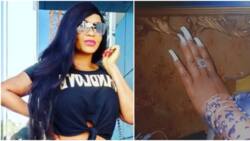 Actress Cossy Ojiakor reportedly gets engaged to German boo (photo, video)