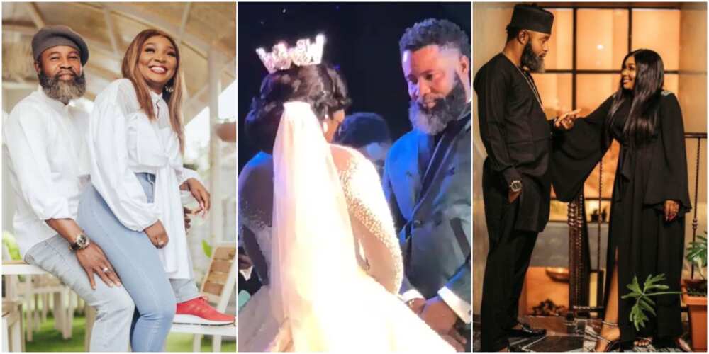 First Photos, Video From Wedding of Comedian Osama As He Marries Fiancee in Beautiful Ceremony in Jos