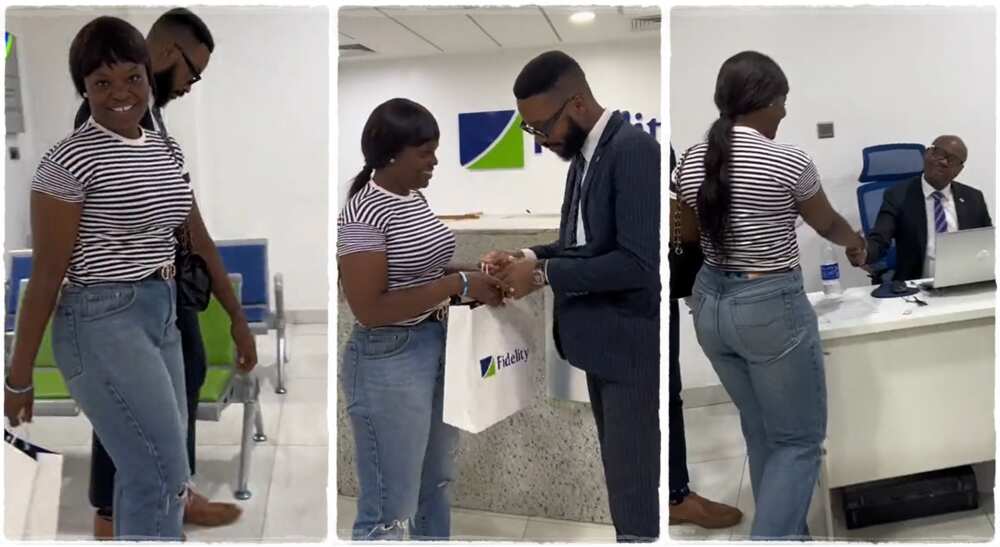 Photos show when Ngozi Kwekwaru visited Fidelity Bank Plc.