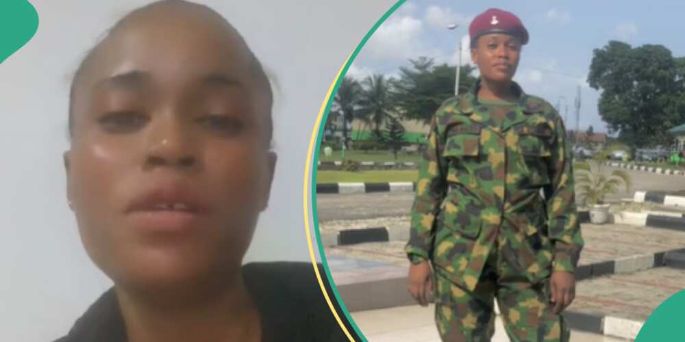 Nigerian Female Soldier/Col IB Abdulkareem