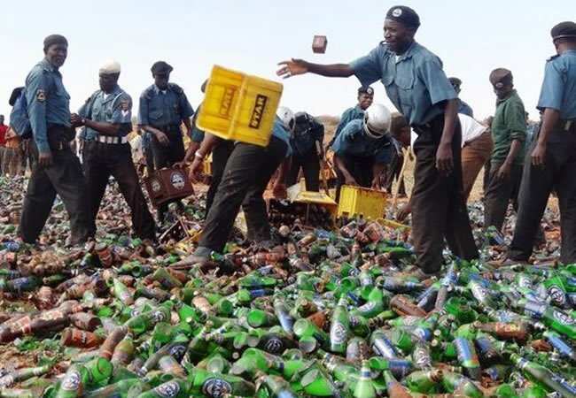 Two vehicles carrying 5,760 cartons of beer have been confiscated in Kano