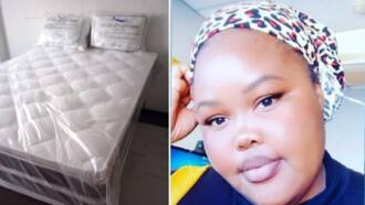"This year has been bad to me": Woman celebrates buying new bed after 5 months of sleeping on the floor
