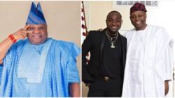 "I thank God for your life": Gov Ademola showers Davido's dad love and praises on his 66th birthday