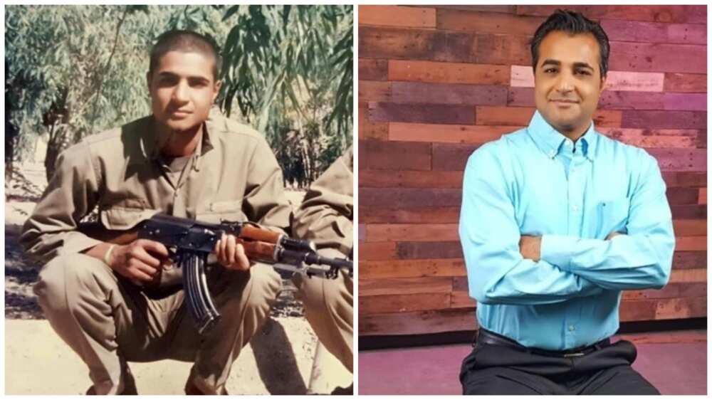 Muslim man who converted to Christianity shares interesting #10yearschallenge photos