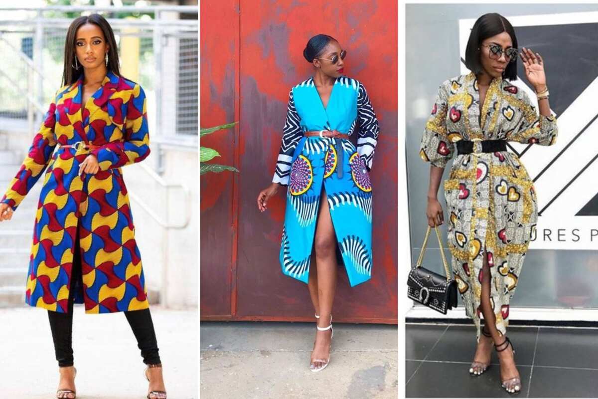 Kimono ankara outlet dress