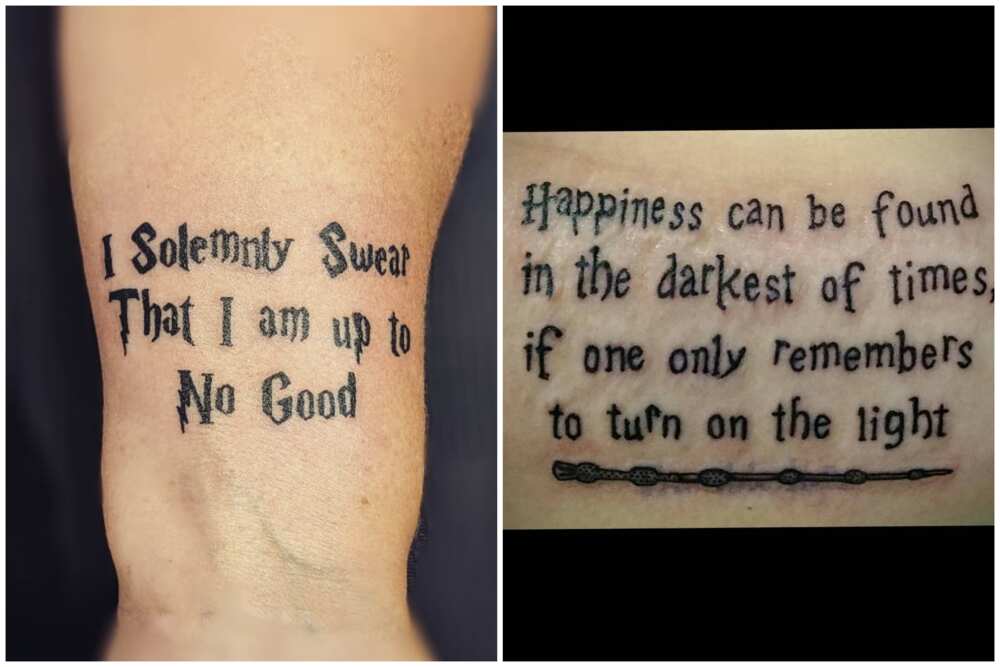 Best harry potter tattoos