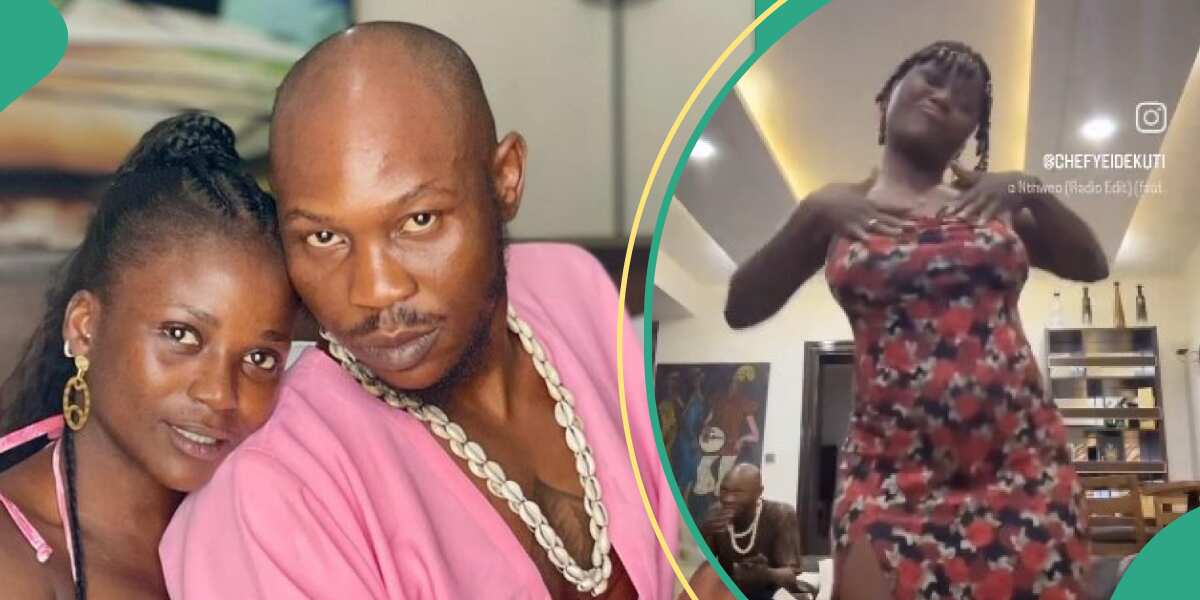 VIDEO: Seun Kuti’s wife sparks reactions as she dances Seductively In husband's presence