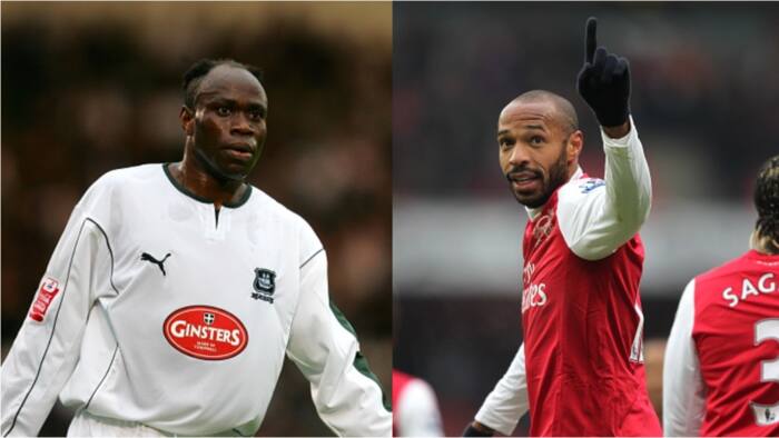 Former Arsenal superstar Thierry Henry names Super Eagles legend among his two toughest opponents