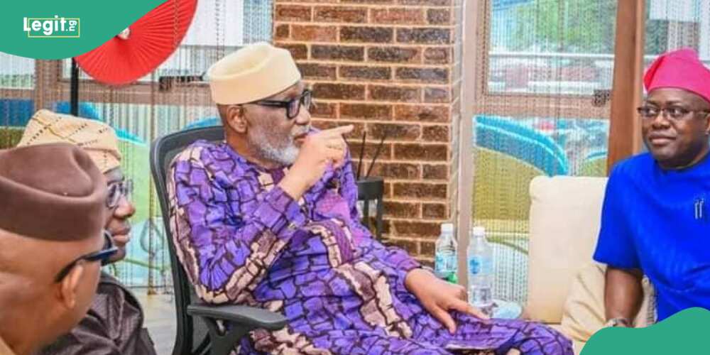 South-West Governors visit Akeredolu in Ibadan, Oyo state capital