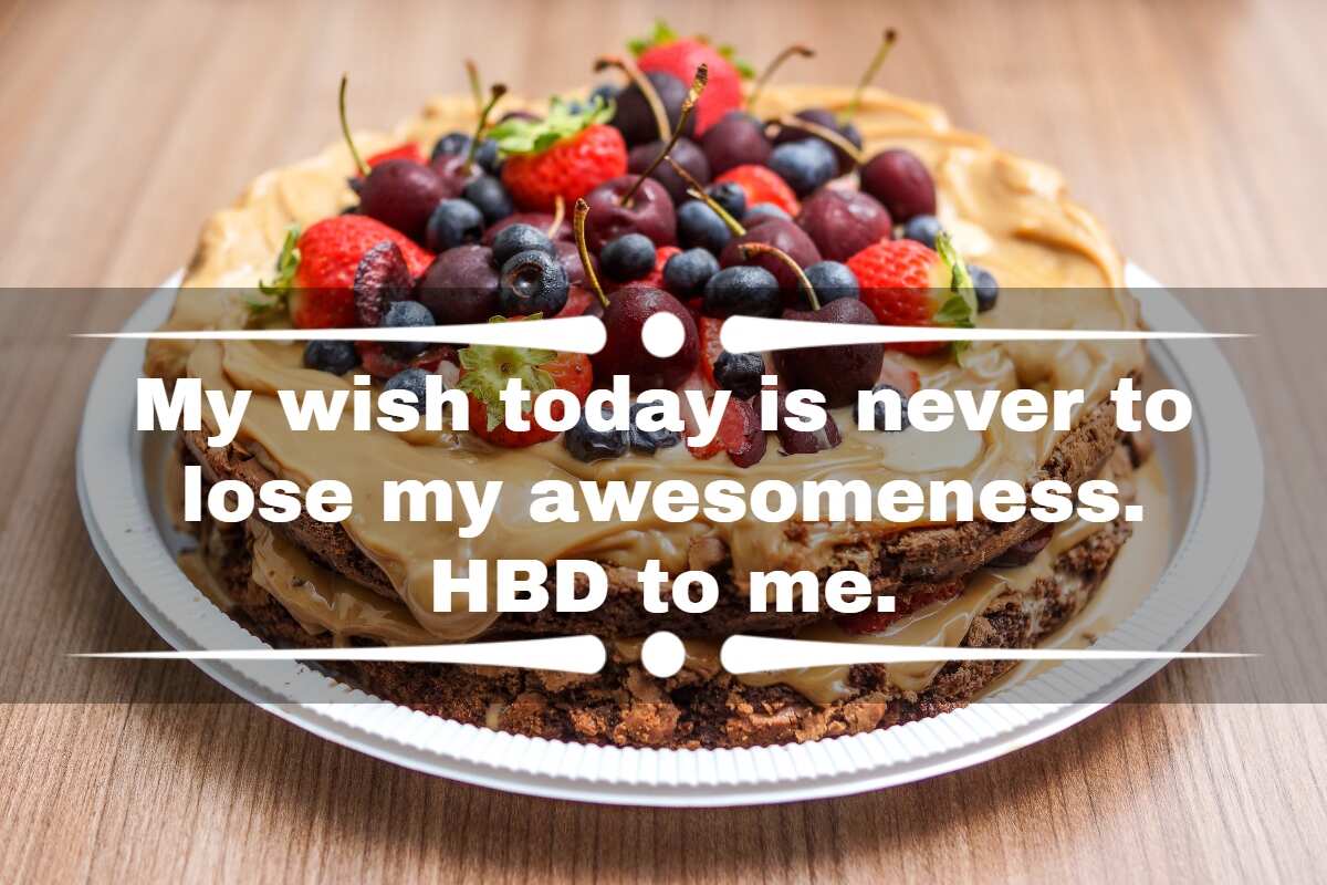 Happy birthday to me wishes: 170 heartfelt wishes for your birthday in 2023 - Legit.ng 14 birthday wishes for myself