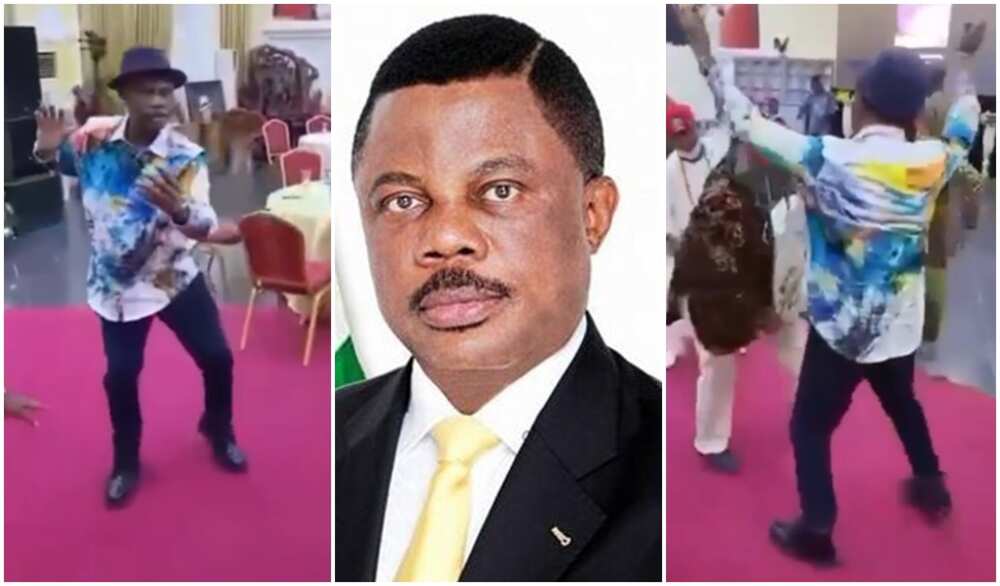 Governor Willie Obiano of Anambra state dances so well in the video
