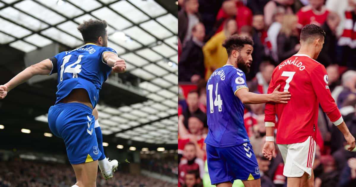 Ronaldo gifts Everton star who copied his celebration after scoring against Man United