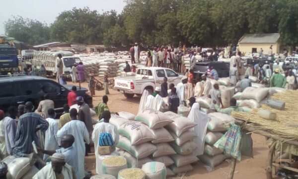 COVID-19: FG sends rice, grains to poor people in Kano state