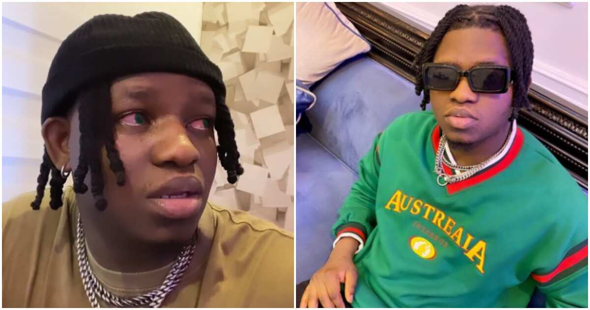 Is it until I die? Moment singer T-Classic almost cried after troll called him 'struggling artiste' on IG live