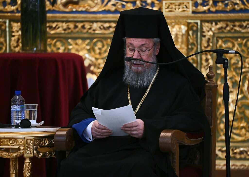 Cyprus Orthodox Church head says 'no excuse' for Ukraine war