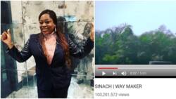 Singer Sinach celebrates as her music video becomes first gospel song to reach 100m views on Youtube