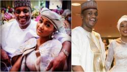 You've left me speechless: Zahra Buhari gushes as she publicly plays lovey-dovey with her hubby online