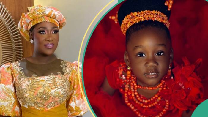 Mercy Johnson breaks silence amid witchcraft claims with daughter Divine's 4th birthday, fans react