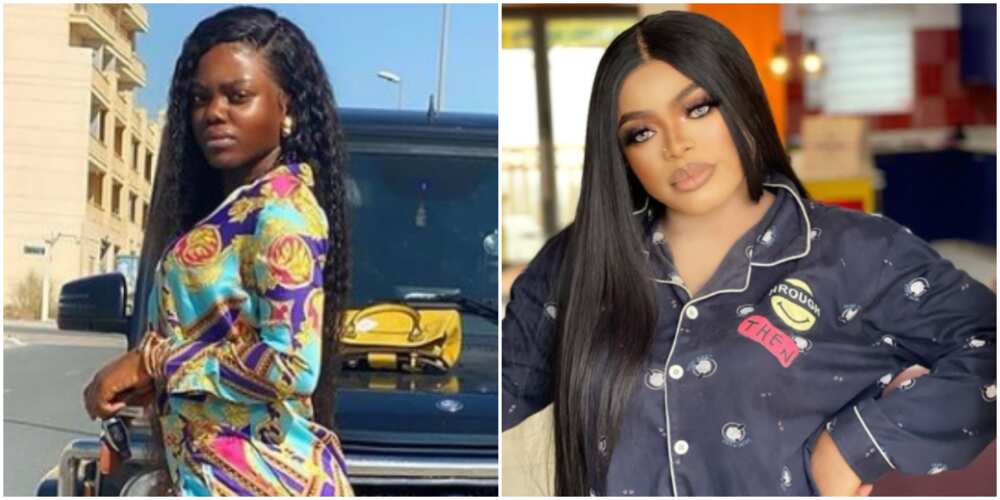 Omoshola calls out Bobrisky Omoshola calls out Bobrisky