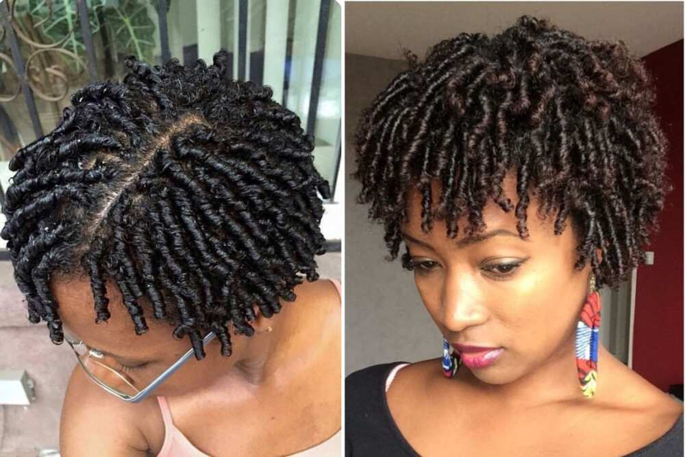 short dread styles for women