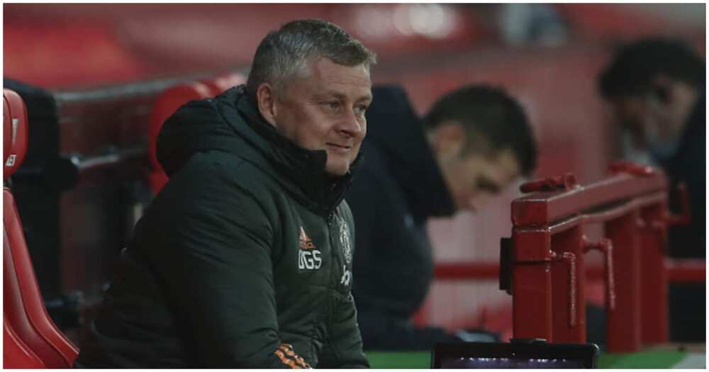 Solskjaer cuts a dejected figure during a past Man United match. Photo: Getty Images.