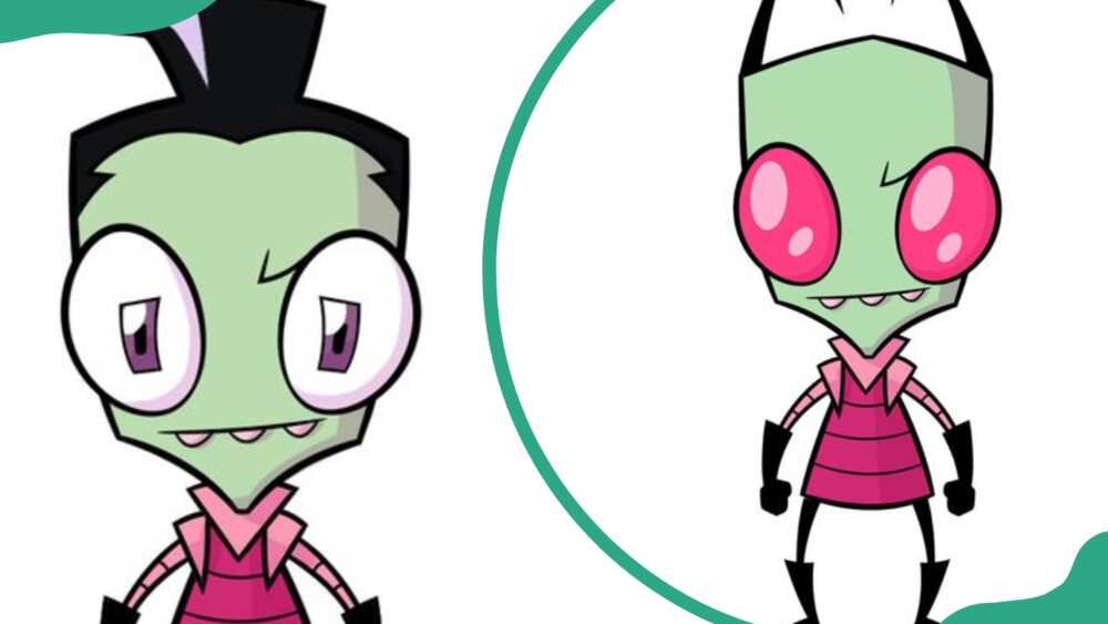 Zim, the main protagonist from Invader Zim