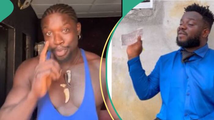 "U will reap ur evil": Verydarkman calls out Sabinus over show he collected money but didn't turn up