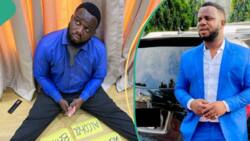 Comedian Sabinus stylishly celebrates his birthday, shares account number to receive gifts from fans