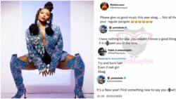 “Give us good music, not pangolo”: Yemi Alade and some trolls go crazy at each other, fans react to posts