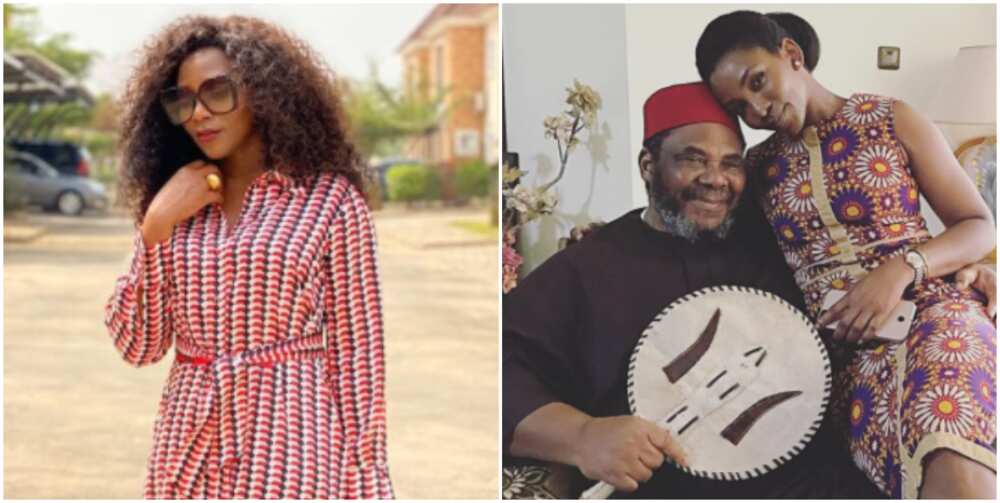 Pete Edochie at 74: Genevieve Nnaji celebrates him with sweet note, shares hilarious video