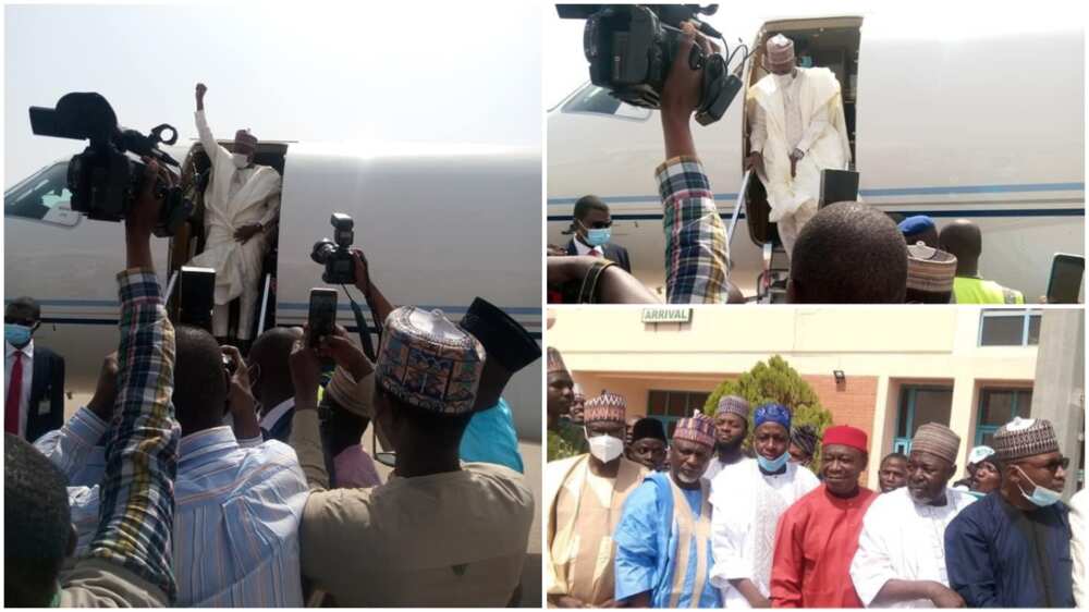 Gombe Governor Returns after Spending 30 Days on Vacation