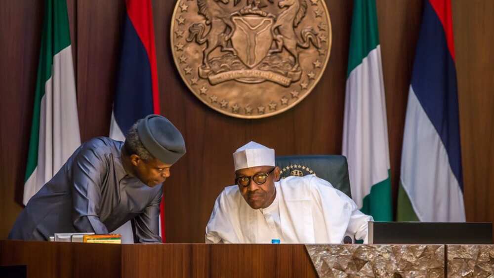 Insecurity: Buhari and Osinbajo hold crucial meeting with service chiefs