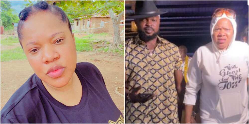 Toyin Abraham and Kolawole Ajeyemi Toyin Abraham and Kolawole Ajeyemi