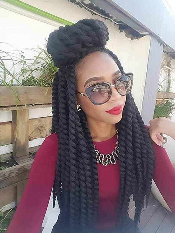 Twists braids  Big twist braids hairstyles, Twist braid