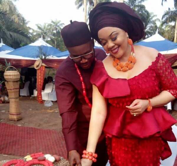 Nnamdi Kanu’s brother marries his beautiful bride Chioma in Abia State